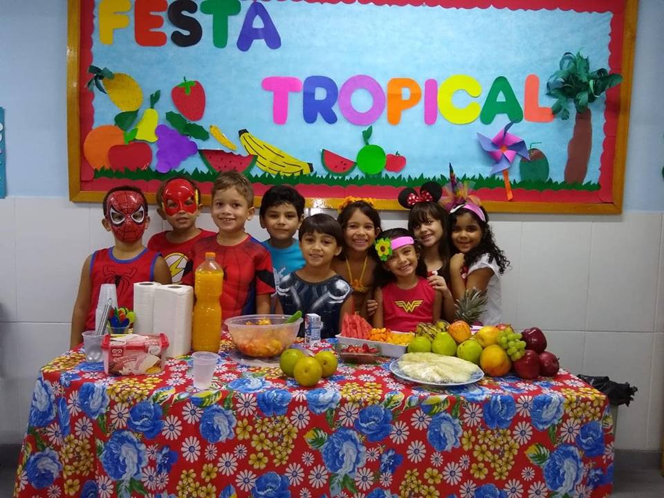 Festa Tropical na E. infantil 2019