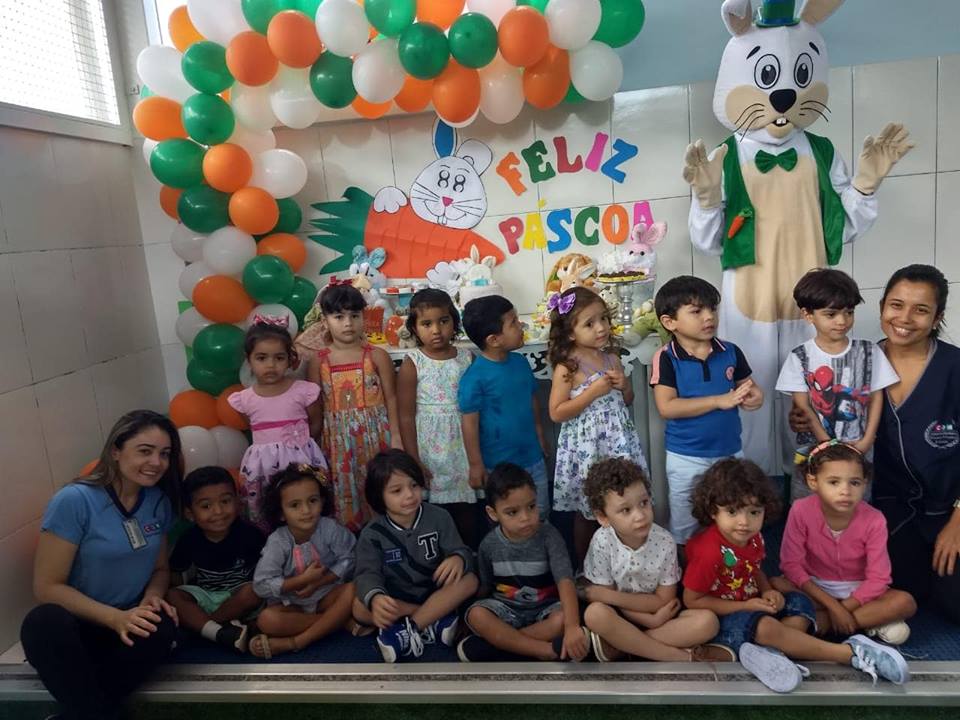 Festa de páscoa na Educação Infantil